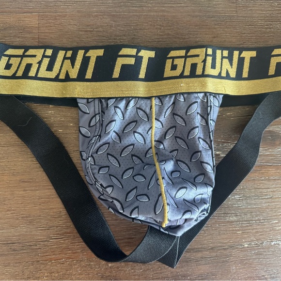 Final hours closet closing - Men's Black and Gold Jockstrap - Picture 1 of 1